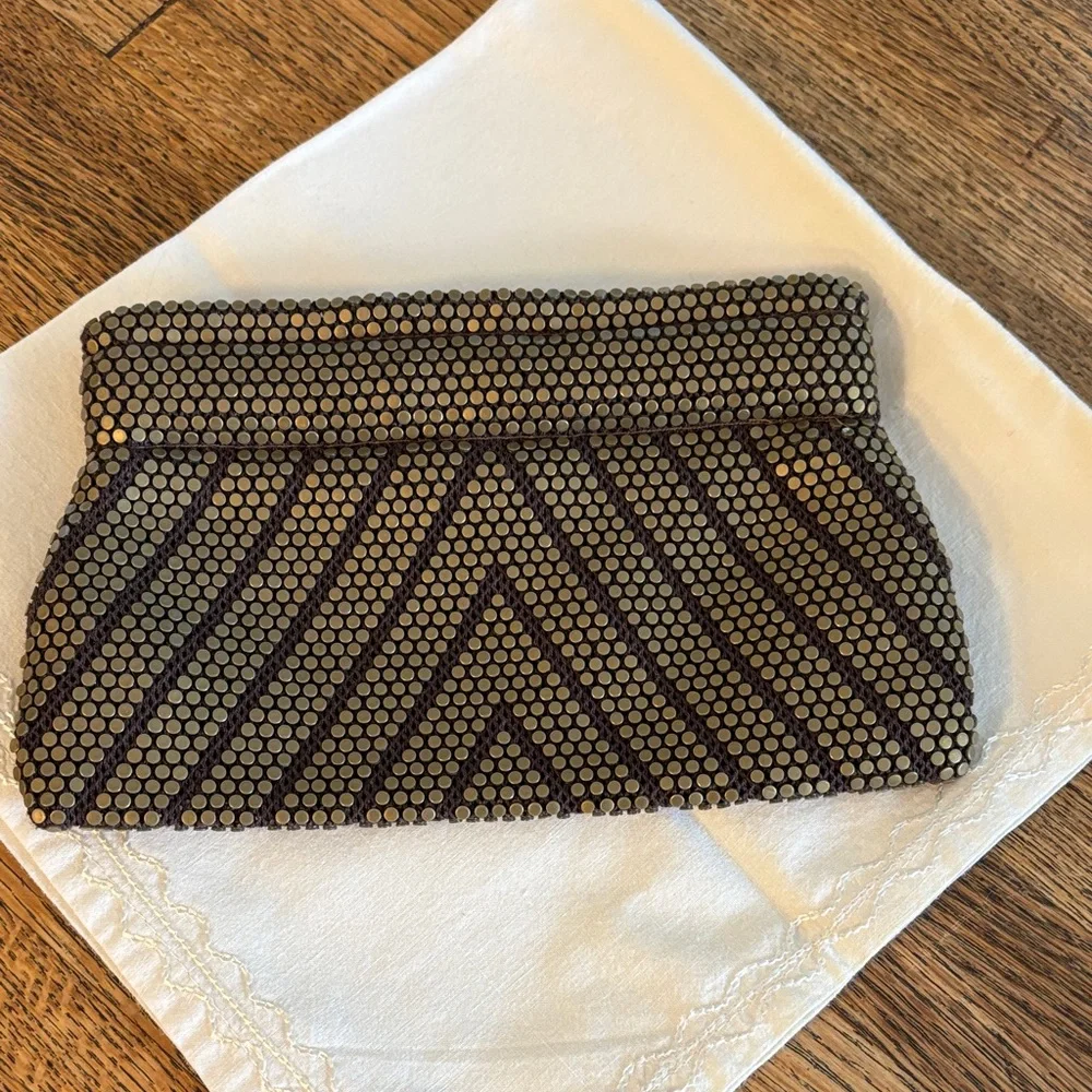 Vintage ( 1940’s?) Elegant Gold Beaded Clutch Purse. Stunning!